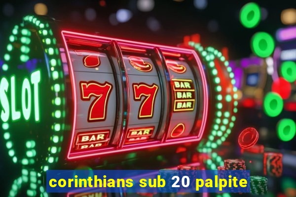 corinthians sub 20 palpite